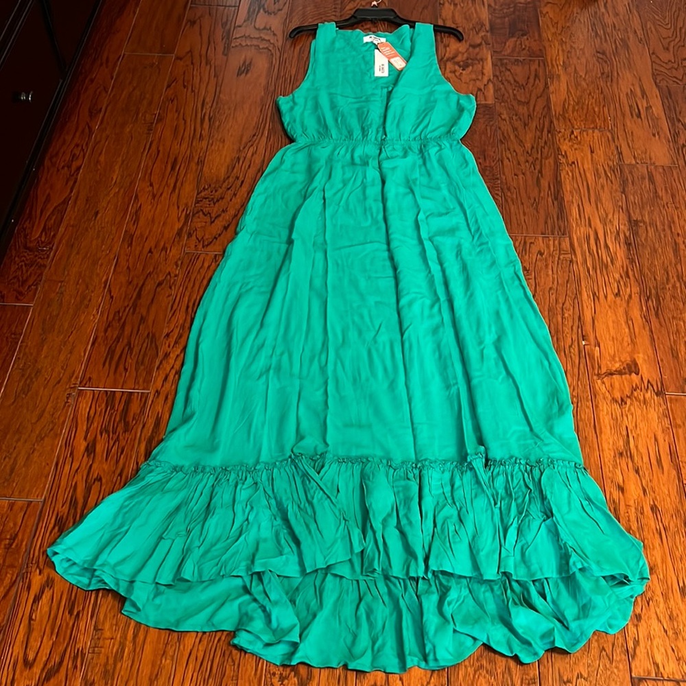 BB Dakota Steve Madden teal green dress